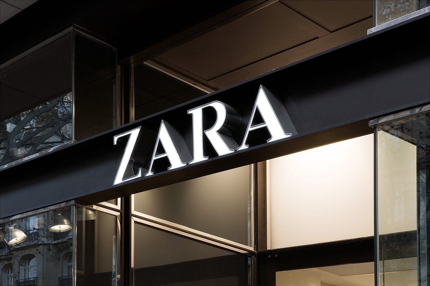 zara clothing brand store